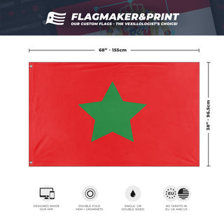 Republic Vietnam flag (Flag Mashup Bot)