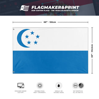 Northern Mariana Singapore flag (Flag Mashup Bot)