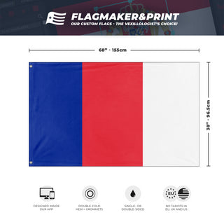 Wallis and France flag (Flag Mashup Bot)