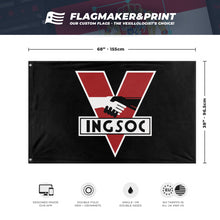 Load image into Gallery viewer, INGSOC flag (George Orwell)