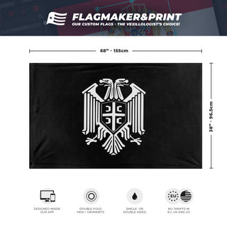 Greater Serbia flag (Savo)