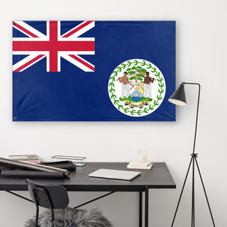 Belize (occuiped by the British) flag(Jacob)