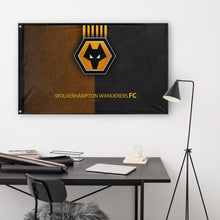 Load image into Gallery viewer, Wolverhampton Wanderers flag (Wolves Fan)