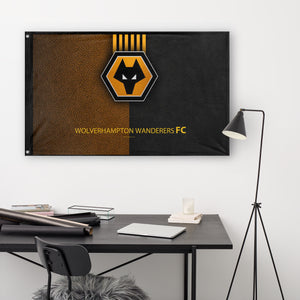 Wolverhampton Wanderers flag (Wolves Fan)
