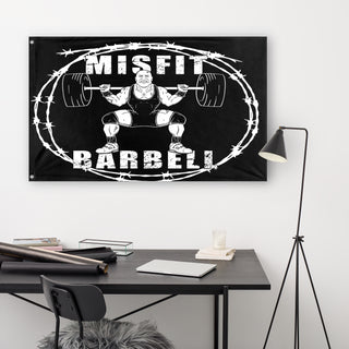 Misfit Barbell flag (Andrew Carter)