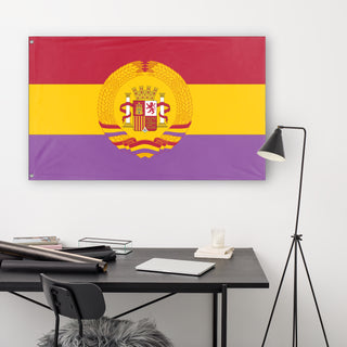 Spanish Democratic Republic flag (IH)
