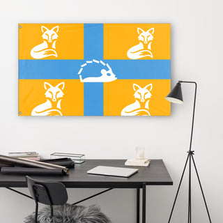 sonic and tail flag (by sonic)