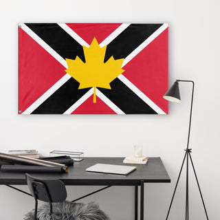 Double Trinidad Maple Leaf flag (Williamson Bundinator)