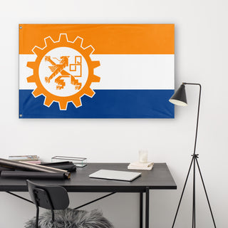 Kingdom of the Netherlands (Steampunk) flag (Poseidon)