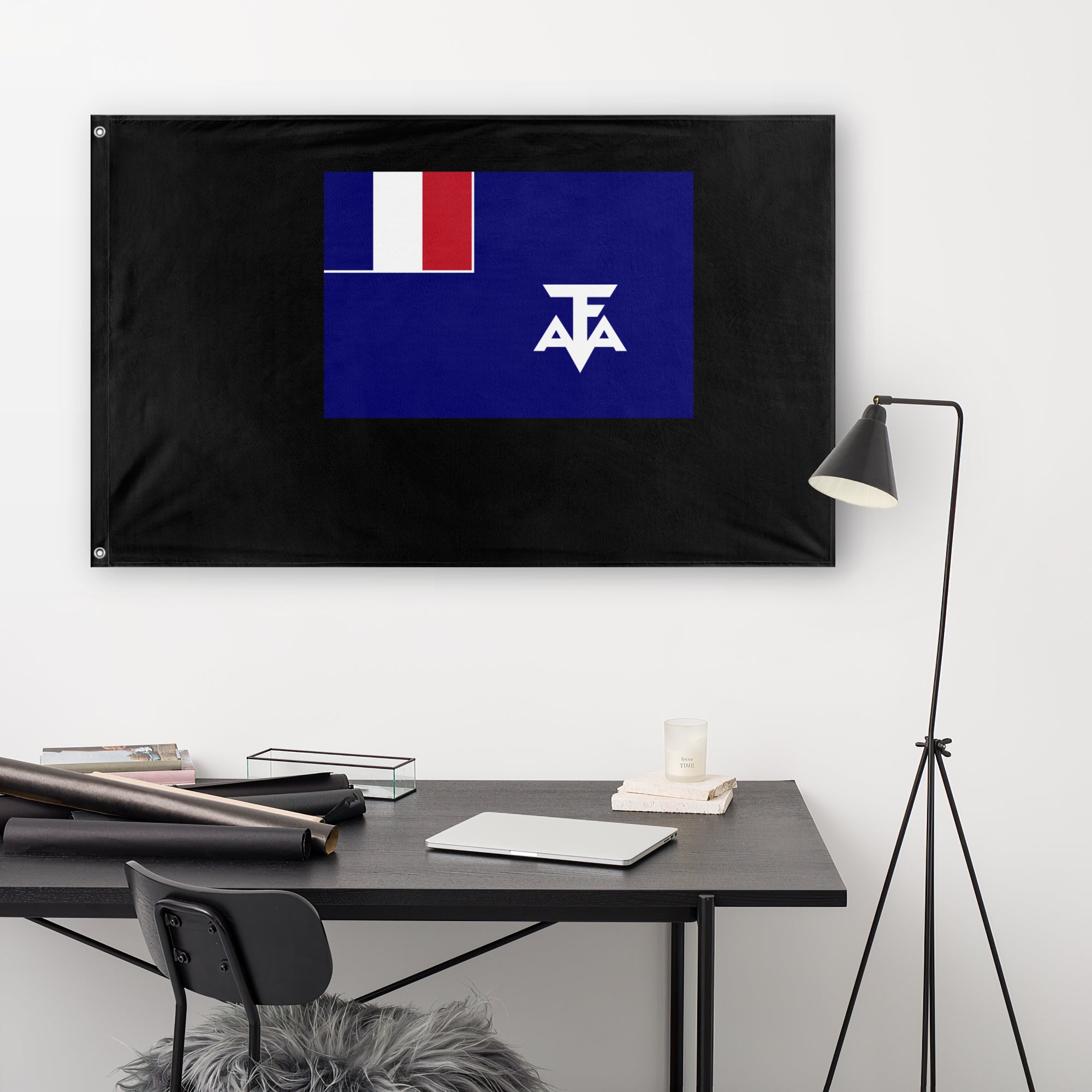 French Southern Samoa flag (Flag-Mashup-Bot) – Flagmaker & Print