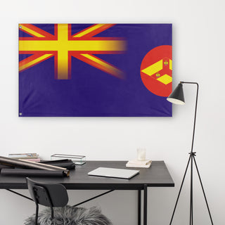 British Straits Tibet flag (Flag Mashup Bot)