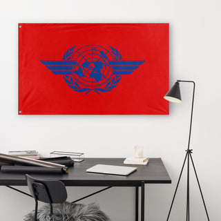 International Civil Aviation Yugoslavia flag (Flag Mashup Bot)