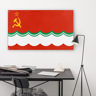 Estonian Soviet Socialist Austria-Hungary flag (Flag Mashup Bot)