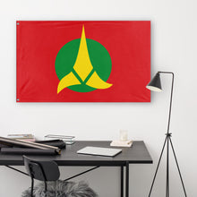 Load image into Gallery viewer, Klingon Ethiopia flag (Flag Mashup Bot)