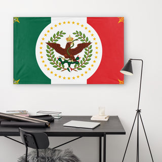 Third Mexican Empire flag (Natto)