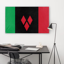 Load image into Gallery viewer, Saint Vincent and the Nevis flag (Flag Mashup Bot)