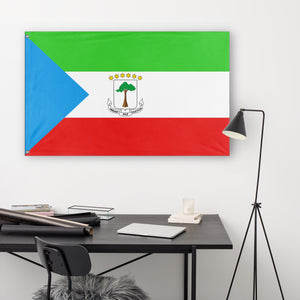 equatorial guinea flag (africa)