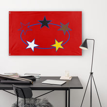 Load image into Gallery viewer, Estonian Soviet Socialist Suriname flag (Flag Mashup Bot)