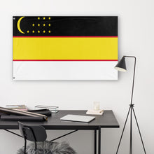 Load image into Gallery viewer, Brunei Uzbekistan flag (Flag Mashup Bot)