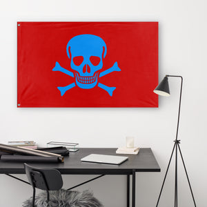 Russian Soviet Federative Socialist Pirate flag (Flag Mashup Bot)