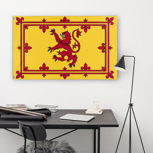 Royal banner of Scotland flag (ueue)
