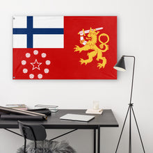 Load image into Gallery viewer, Socialist Kingdom of Finland flag (RedJarww) (Hidden)