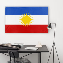 Load image into Gallery viewer, Estonian Soviet Socialist Kurdistan flag (Flag Mashup Bot)