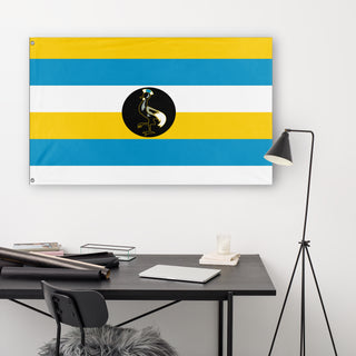 Saint Pierre and Uganda flag (Flag Mashup Bot)