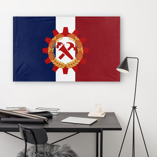 Syndicalo Totalist France flag (Briot Arthur) – Flagmaker & Print