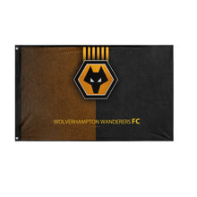 Load image into Gallery viewer, Wolverhampton Wanderers flag (Wolves Fan)