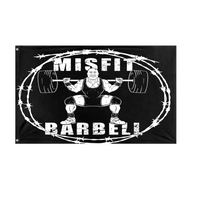 Misfit Barbell flag (Andrew Carter)
