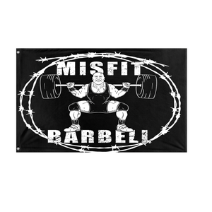 Misfit Barbell flag (Andrew Carter)