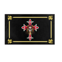 la Tierra Sagrada de Nuestra Senora de la Santa Muerte flag (Oscar)