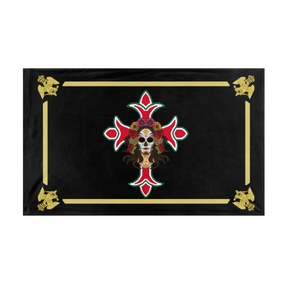 la Tierra Sagrada de Nuestra Senora de la Santa Muerte flag (Oscar)