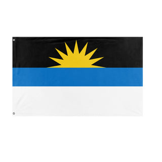 Of Barbuda flag (Barbuda)