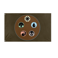 My Dads Magic the Gathering flag (Birthday Present) flag (Foxeon64)