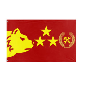 Communist Bearia flag (totally dei)