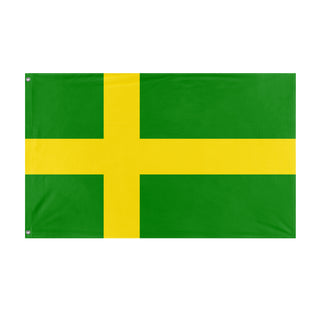Keeling Islands Sweden flag (Flag Mashup Bot)