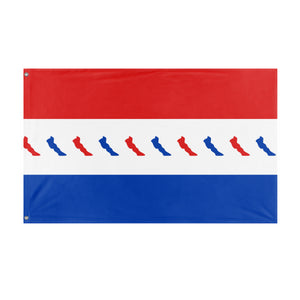 Croatian Republic of Cartago flag (Flag Mashup Bot)