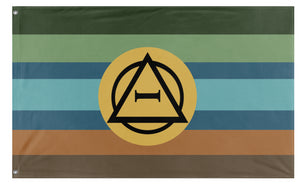 Therianthropy flag (Wolverine Pagan)