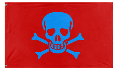 Russian Soviet Federative Socialist Pirate flag (Flag Mashup Bot)