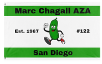Marc Chagall's Official Chapter Flag (EItan Maman)