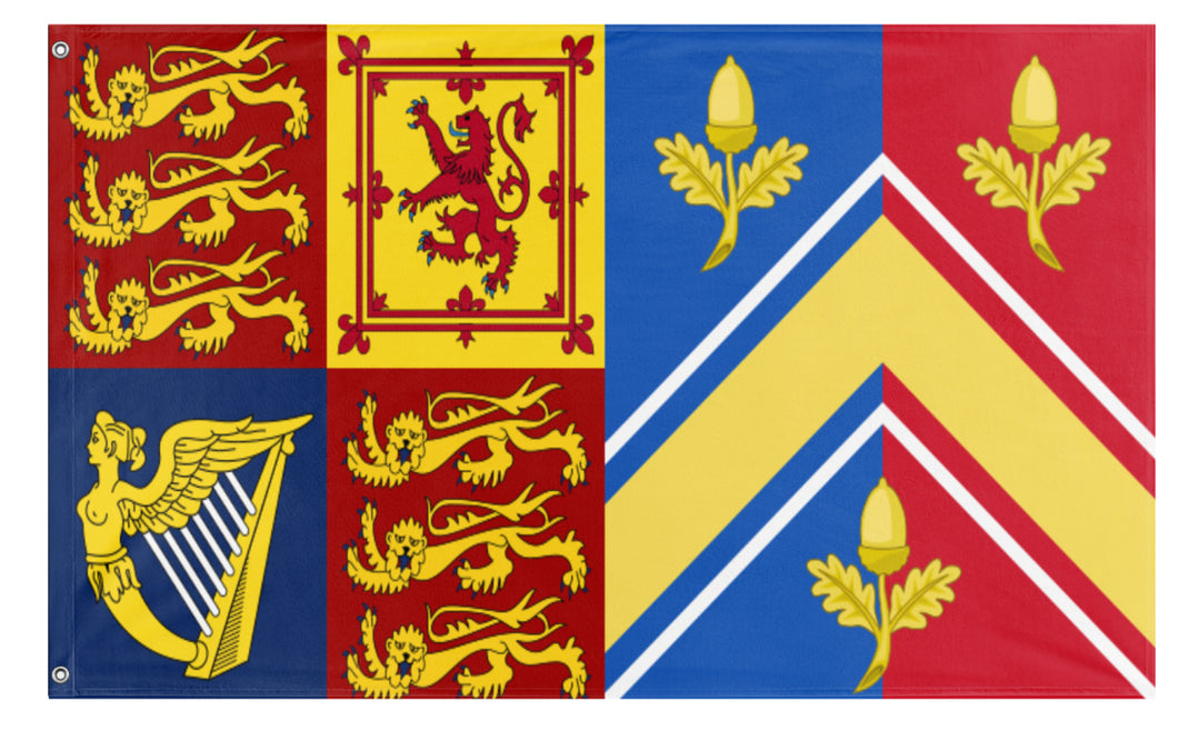 Royal Standard of Queen Catherine flag (Joshua Orkin)