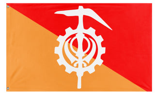 Sikh Socialist flag (Darveysh)