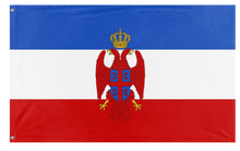 Load image into Gallery viewer, Estonian Serbian Krajina flag (Flag Mashup Bot)