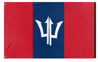 Dominican Barbados flag (Flag Mashup Bot)