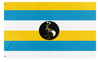 Saint Pierre and Uganda flag (Flag Mashup Bot)