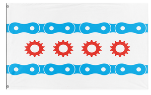 chi-bike flag (js)