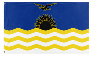 Sint Eustatius and Saba Kiribati flag (Flag Mashup Bot)