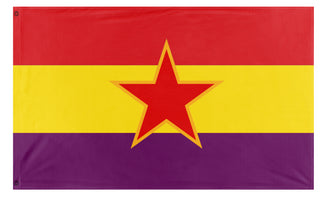Socialist Spanish Republic flag (TheGalaxyWings)